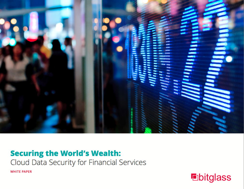 Cloud Data Security for Financial Services
